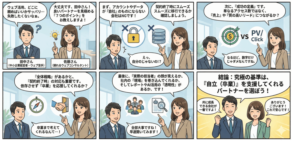 第577回：中小企業がWebのパートナー選びでトラブルを避ける実務ポイント