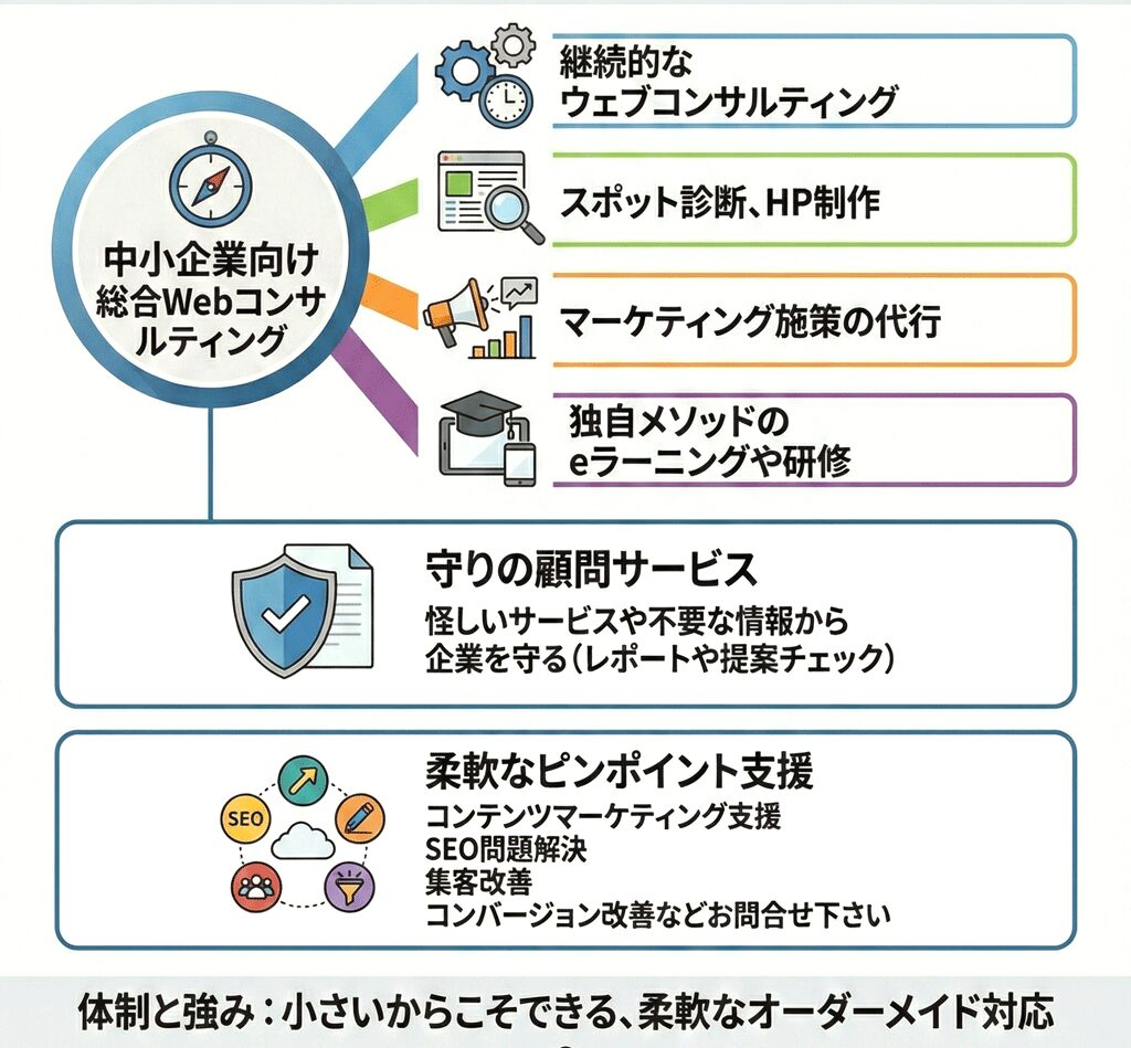 ラウンドナップWebコンサルティングサービス概要 ラウンドナップWebコンサルティングサービス概要