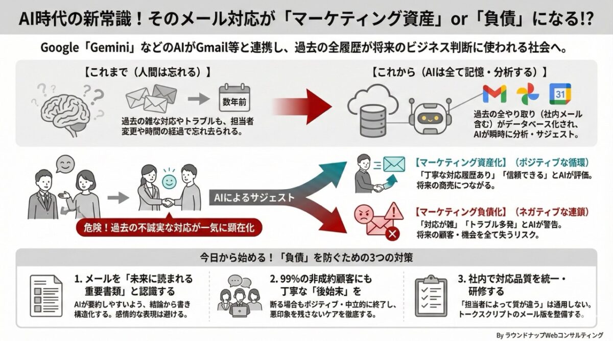 第585回:Gmail×AIで「メール営業の負債が露わになる」時代に…今すぐ対応すべき事とは
