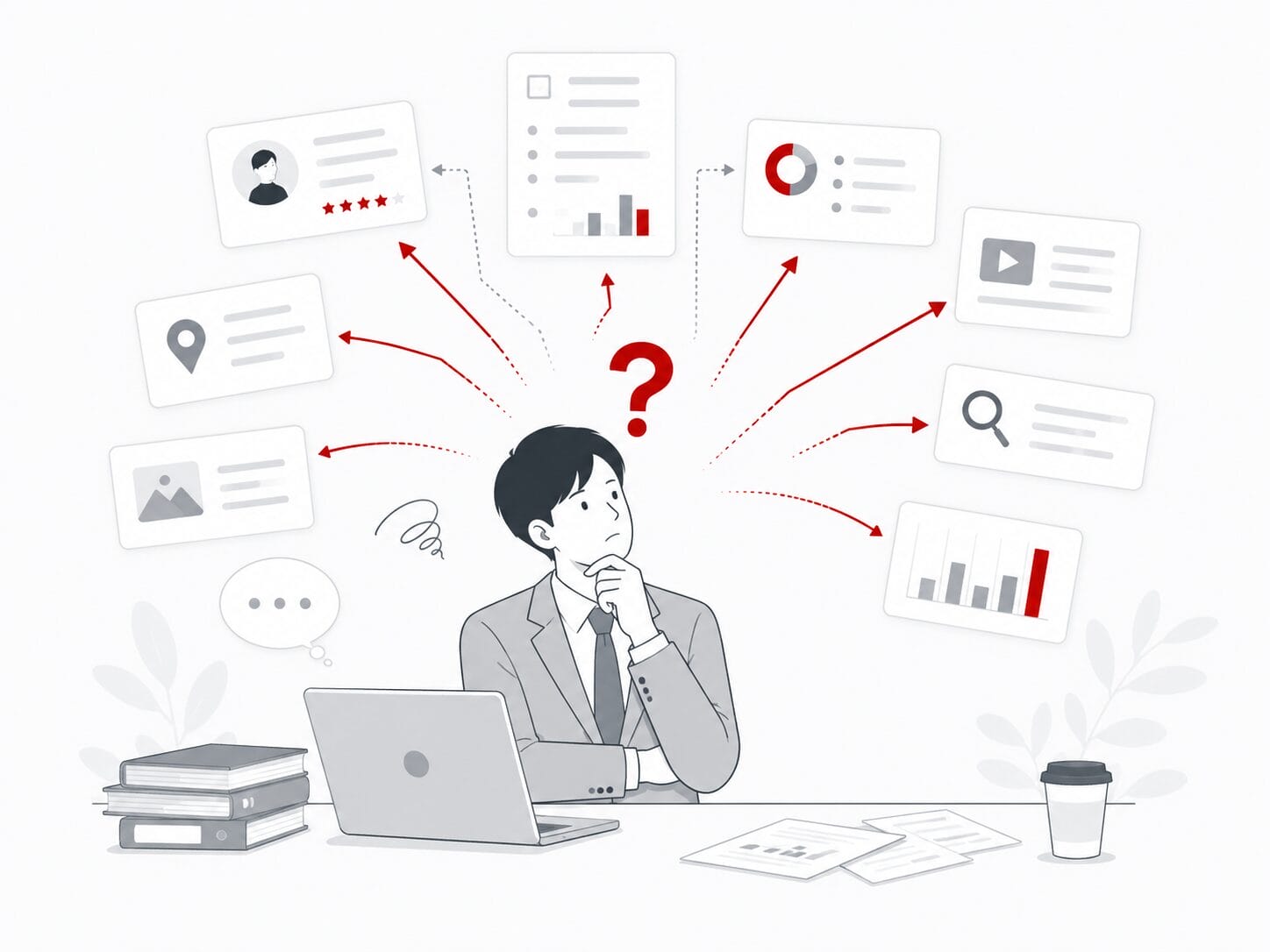 自社調査のイメージ